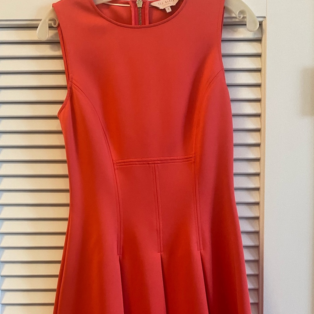 Ted Baker coral dress